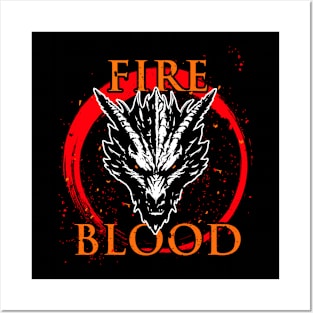 Fire and Blood Posters and Art